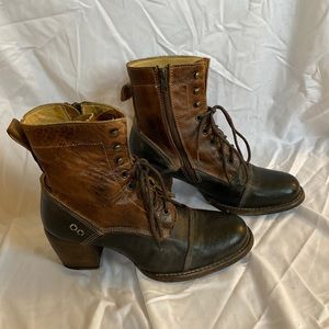 Bed Stu — Women’s Heeled Boots, Black and Brown